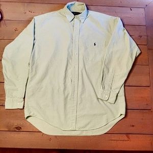 Long Sleeved Polo Button Down Shirt